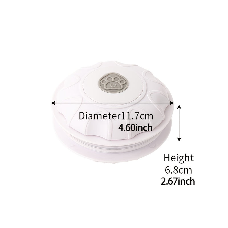 Electric Cat Turntable Pet Toy, Self-Entertainment Boredom Relief Gadgetwith Auto Start/Stop Function, Intelligent Cat Teaser with Butterfly Motionfor Exercise, Suitable as a Gift for Global Holidays