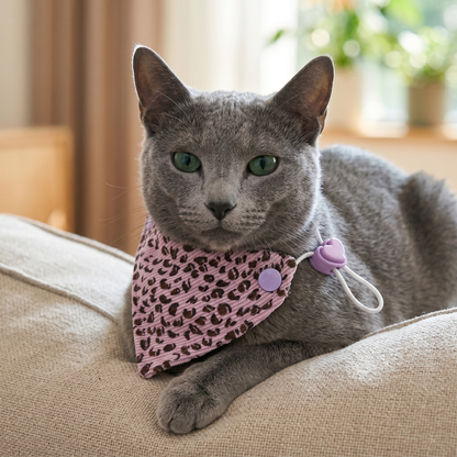DIY & Custom Crafted | Personalized Leopard Print Pet Bandana