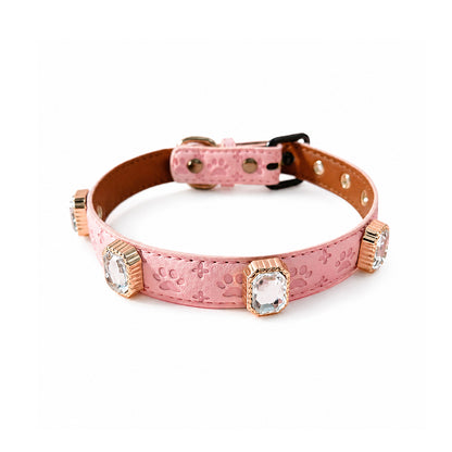 Furbaby™ Luxury Rhinestone Pet Collar | Sparkling Vegan Leather