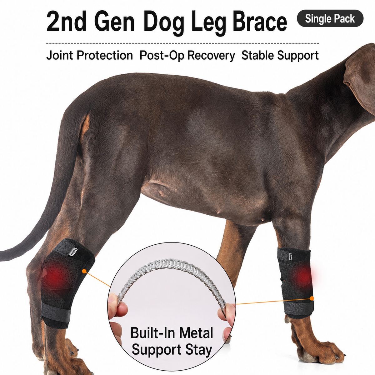 2nd Gen Dog Leg Brace single pack