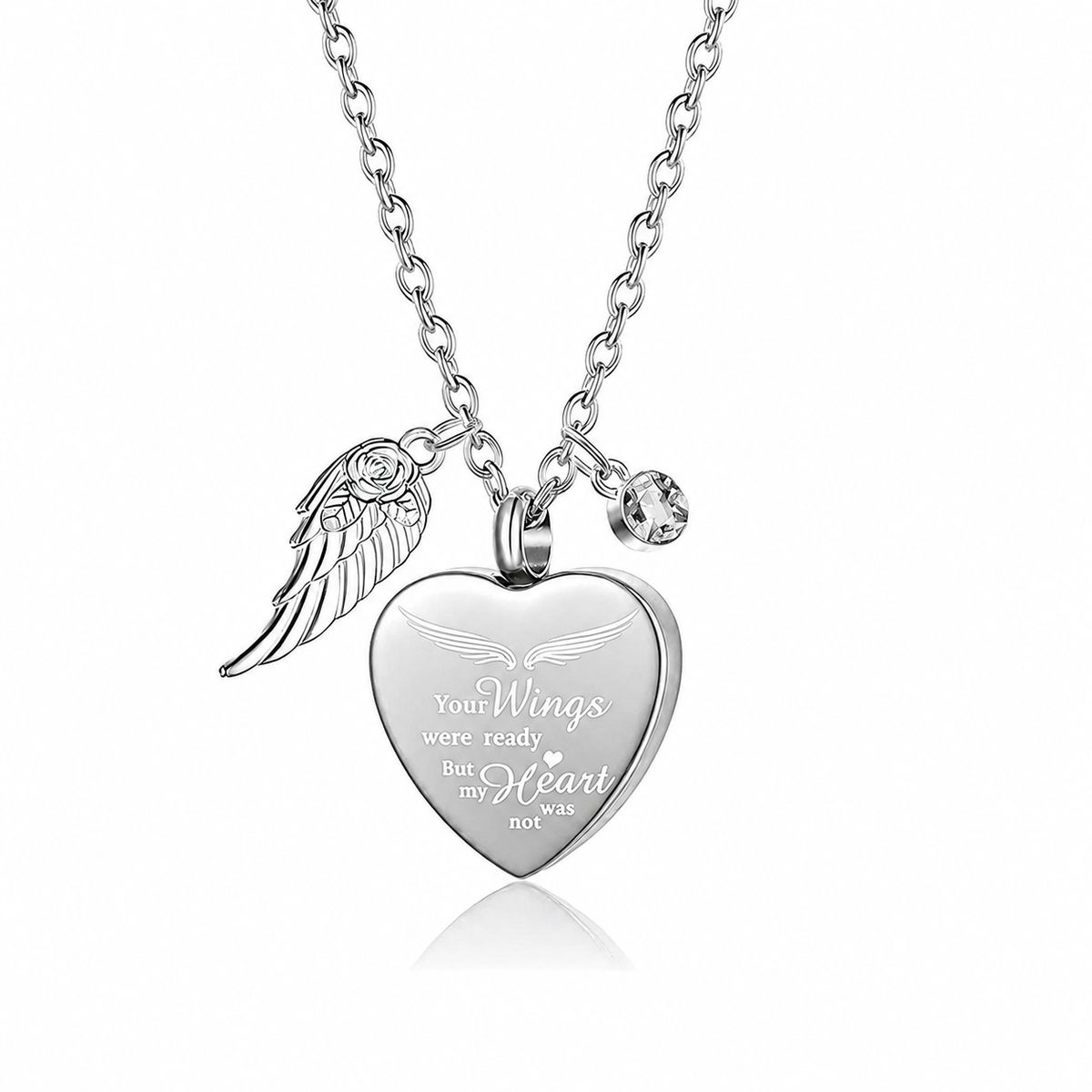 Pet memorial urn and pendant size guide