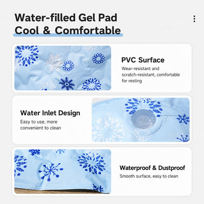 Cooling Pet Mat for Dogs and Cats Summer Gel Ice Pad