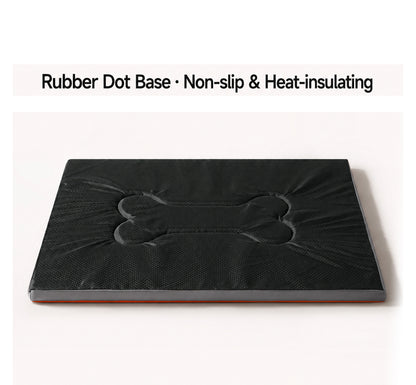 Summer Cooling Oxford Fabric Pet Bed for Cats and Small to Medium Dogs