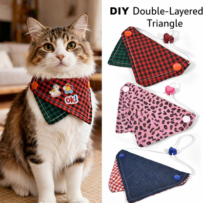DIY & Custom Crafted | Personalized Leopard Print Pet Bandana