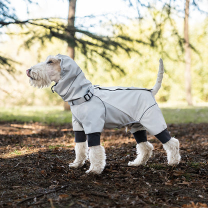 Four Leg Dog Raincoat Waterproof  Pet Jacket