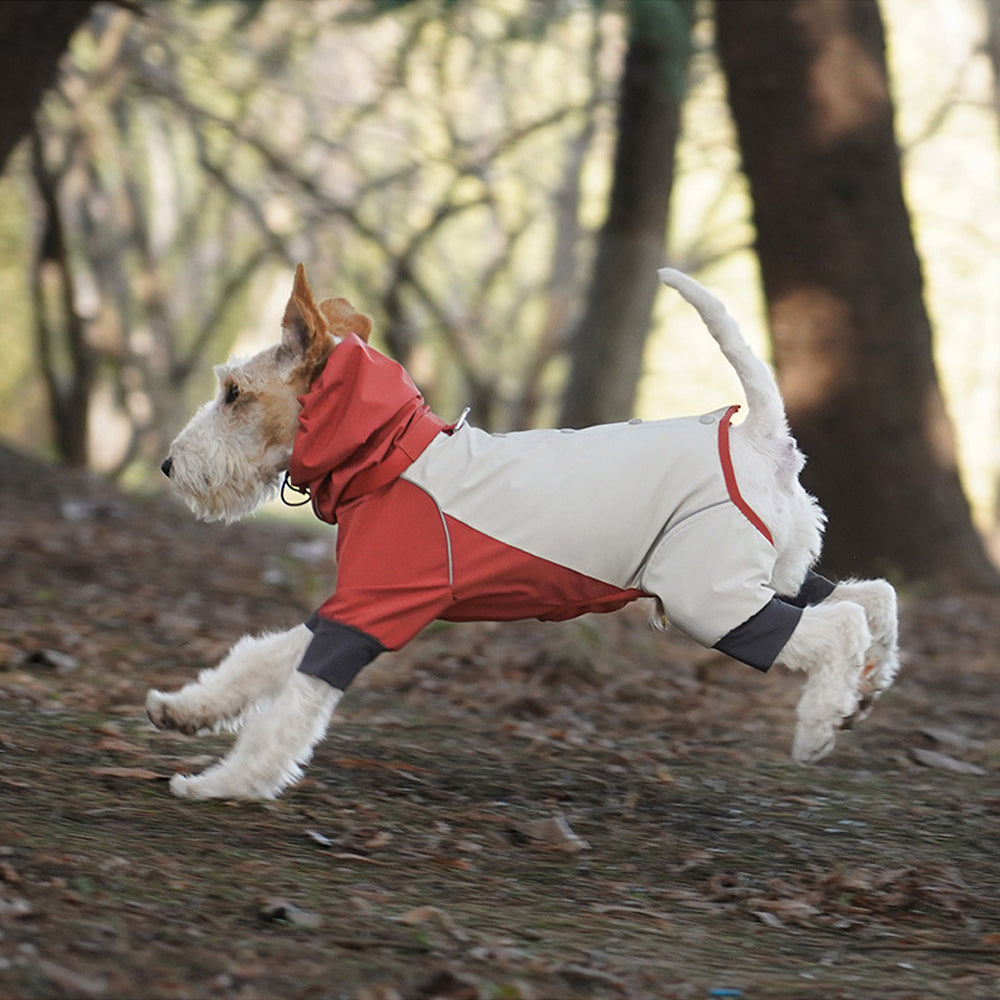Four Leg Dog Raincoat Waterproof  Pet Jacket