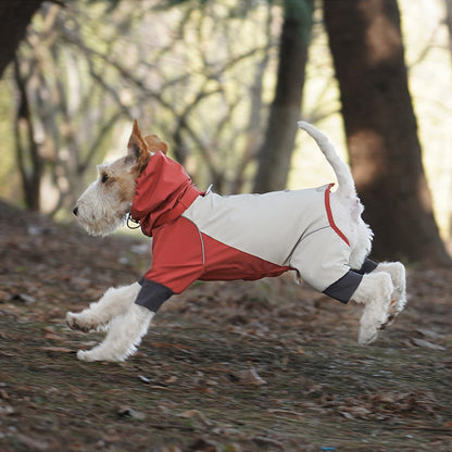Four Leg Dog Raincoat Waterproof  Pet Jacket