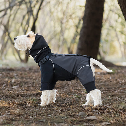 Four Leg Dog Raincoat Waterproof  Pet Jacket