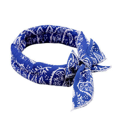 Cooling Dog Bandana with Ice Beads – Reusable Summer Neck Scarf