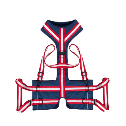 Full body dog mobility support harness product view