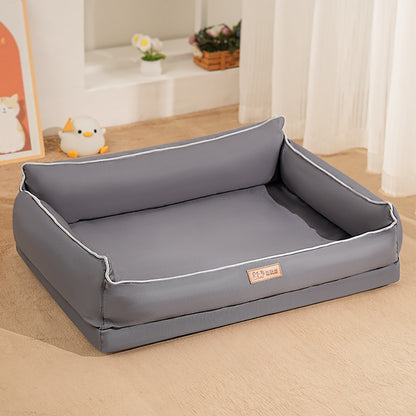 Gray pet sofa bed