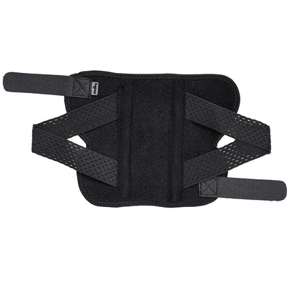 Black dog leg recovery brace