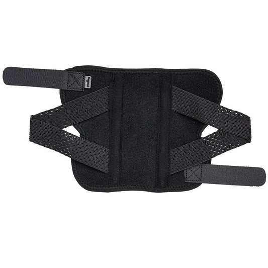 Black dog leg recovery brace