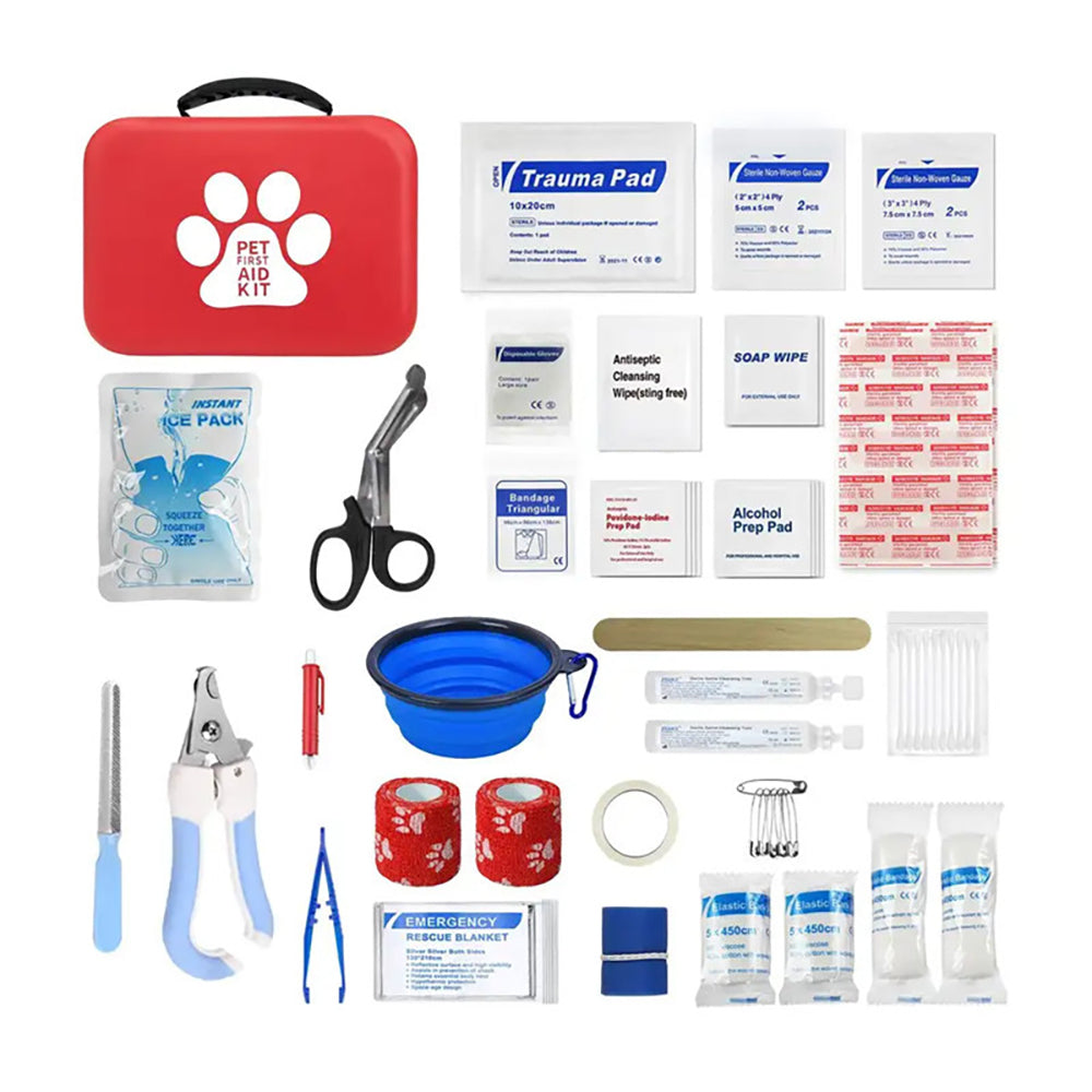 Pet First Aid Kit for Dogs and Cats